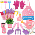 Set di attrezzi per bambini regolabile verde con design versatile