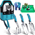 Set di accessori pieghevole in alluminio verde